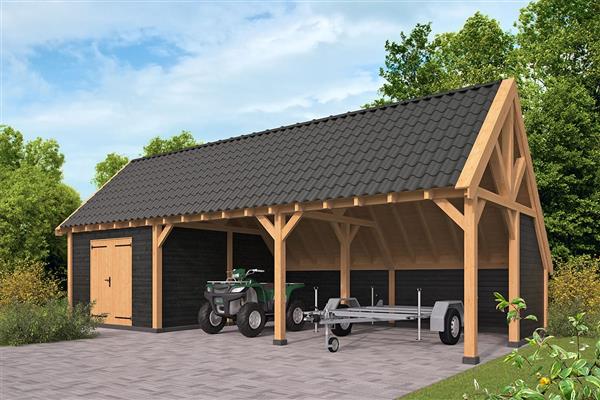 Grote foto kapschuur billund xxl type 7 tuin en terras tuinhuisjes en blokhutten