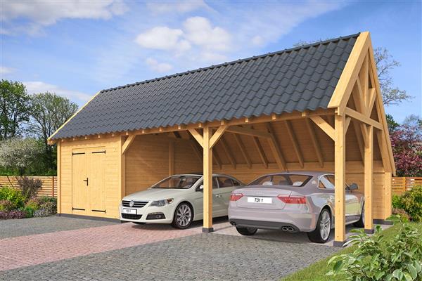 Grote foto kapschuur billund xxl type 7 tuin en terras tuinhuisjes en blokhutten