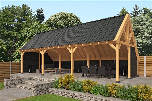 Grote foto kapschuur billund xxl type 6 tuin en terras tuinhuisjes en blokhutten