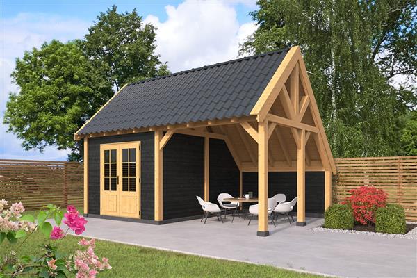 Grote foto kapschuur billund xxl type 3 tuin en terras tuinhuisjes en blokhutten