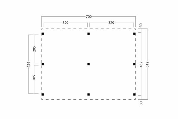 Grote foto kapschuur billund xxl type 1 tuin en terras tuinhuisjes en blokhutten