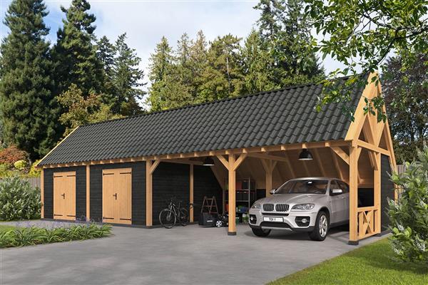 Grote foto kapschuur billund xl type 12 tuin en terras tuinhuisjes en blokhutten