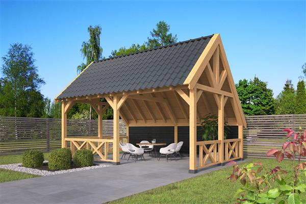 Grote foto kapschuur billund xl type 4 tuin en terras tuinhuisjes en blokhutten