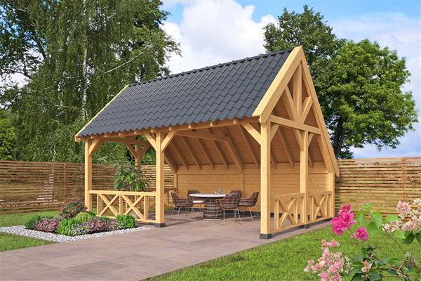 Grote foto kapschuur billund xl type 4 tuin en terras tuinhuisjes en blokhutten