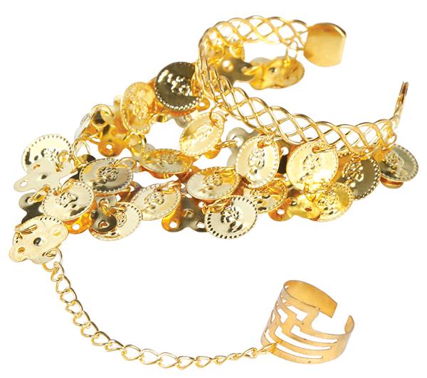 Grote foto gouden armband munten verzamelen overige verzamelingen