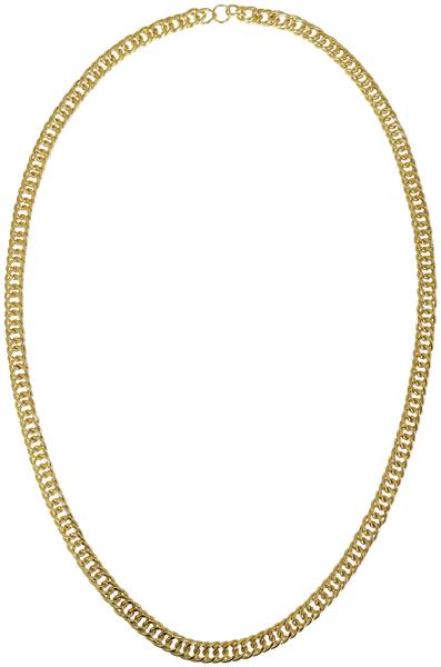 Grote foto gouden ketting 1m verzamelen overige verzamelingen