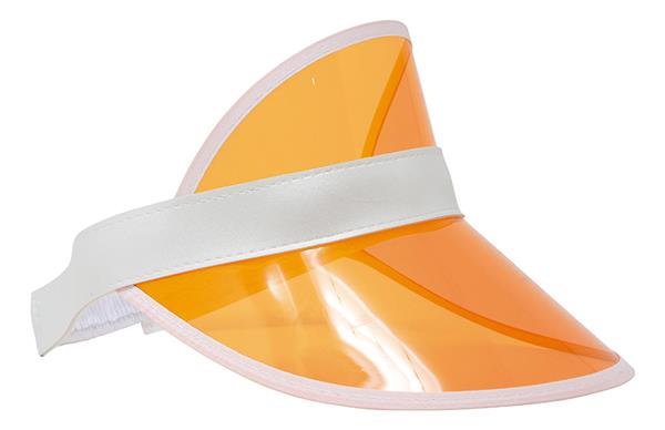 Grote foto neon 80s zonneklep oranje 25cm verzamelen overige verzamelingen