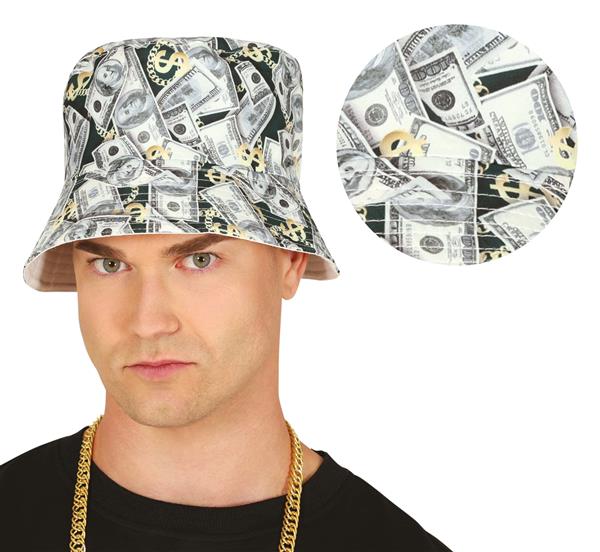 Grote foto dollars bucket hat verzamelen overige verzamelingen