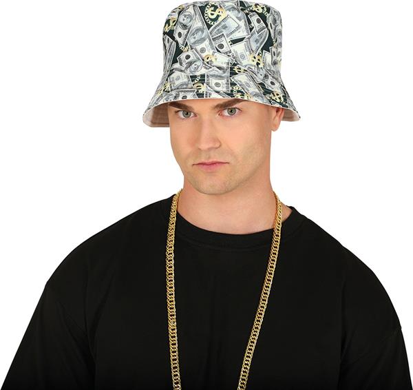 Grote foto dollars bucket hat verzamelen overige verzamelingen