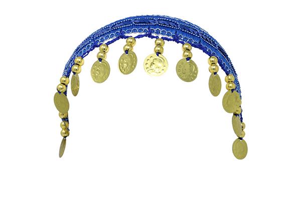 Grote foto blauw gouden hoofdband munten verzamelen overige verzamelingen
