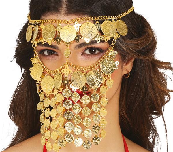 Grote foto gouden ketting gezicht verzamelen overige verzamelingen