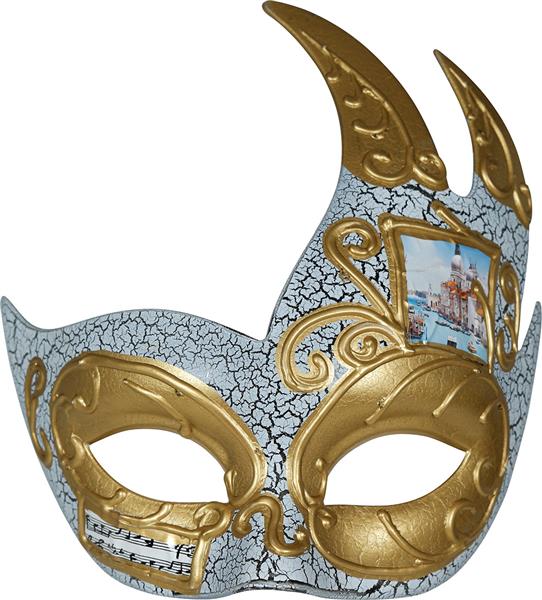 Grote foto venetiaans oogmasker goud verzamelen overige verzamelingen