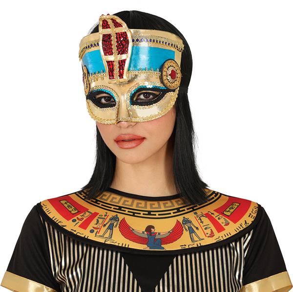 Grote foto cleopatra oogmasker goud verzamelen overige verzamelingen