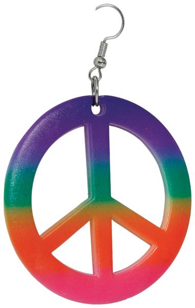 Grote foto hippie 60s oorbellen verzamelen overige verzamelingen