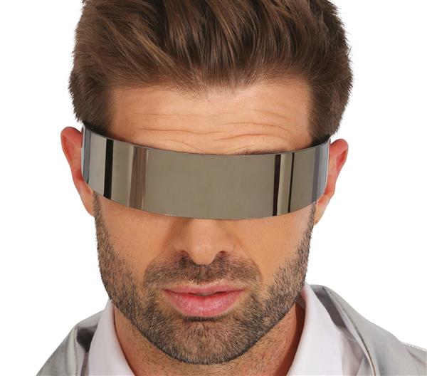 Grote foto zilveren bril futuristisch verzamelen overige verzamelingen