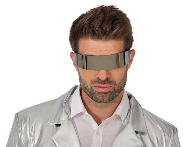 Grote foto zilveren bril futuristisch verzamelen overige verzamelingen