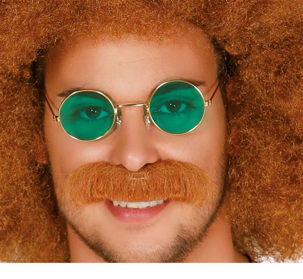 Grote foto hippie 60s bril groen 12 5cm verzamelen overige verzamelingen
