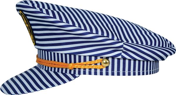 Grote foto kapitein pet blauw wit verzamelen overige verzamelingen
