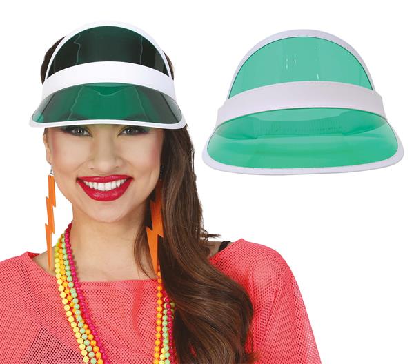 Grote foto neon 80s zonneklep groen 25cm verzamelen overige verzamelingen