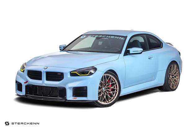 Grote foto dit betreft een bmw g87 m2 carbon sterckenn voorlip splitter auto onderdelen tuning en styling