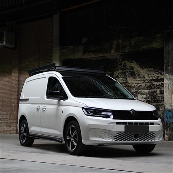Grote foto sidebars zwart rvs volkswagen caddy cargo 5 2020 auto onderdelen overige auto onderdelen