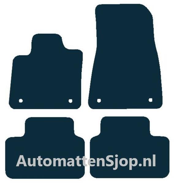 Grote foto luxe velours zwart automatten volvo ex40 2024 heden auto onderdelen overige auto onderdelen