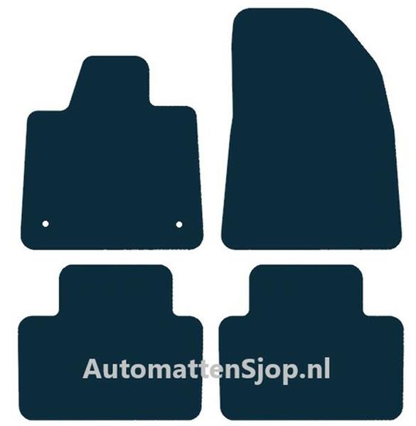 Grote foto luxe velours zwart automatten volvo ex30 2023 heden auto onderdelen overige auto onderdelen