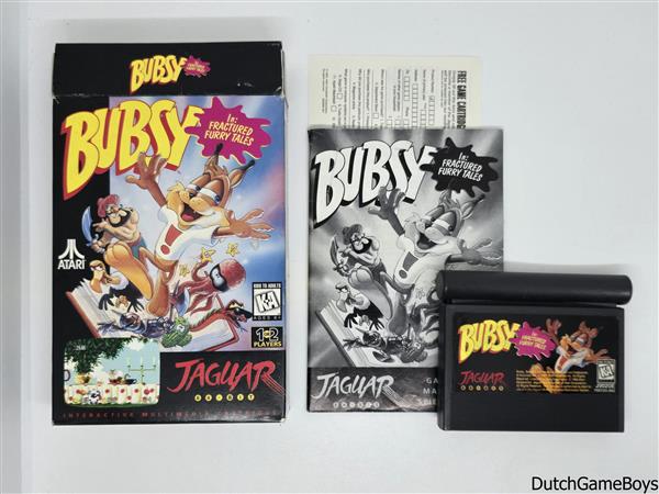 Grote foto atari jaguar bubsy spelcomputers games overige games