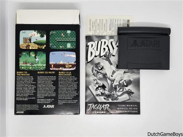 Grote foto atari jaguar bubsy spelcomputers games overige games