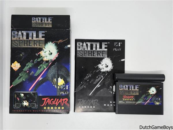 Grote foto atari jaguar battlesphere spelcomputers games overige games