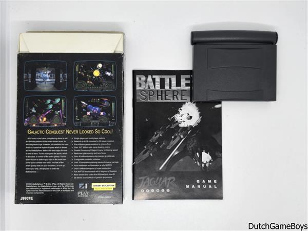 Grote foto atari jaguar battlesphere spelcomputers games overige games