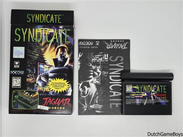 Grote foto atari jaguar syndicate spelcomputers games overige games
