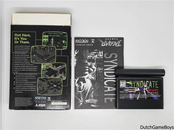 Grote foto atari jaguar syndicate spelcomputers games overige games