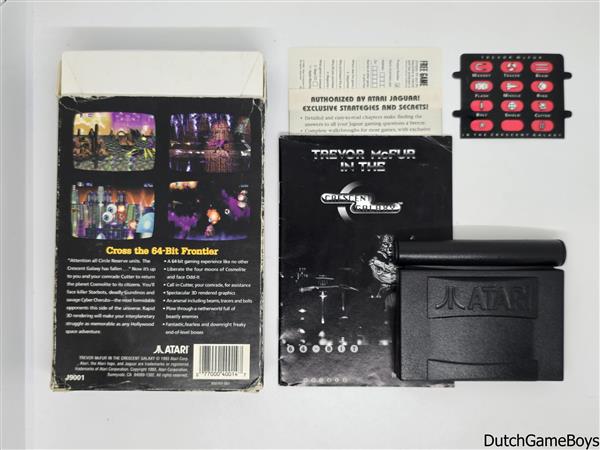 Grote foto atari jaguar trevor mcfur in the cresent galaxy boxed spelcomputers games overige games