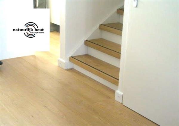 Grote foto traprenovatie eiken overzettreden huis en inrichting parket en laminaat