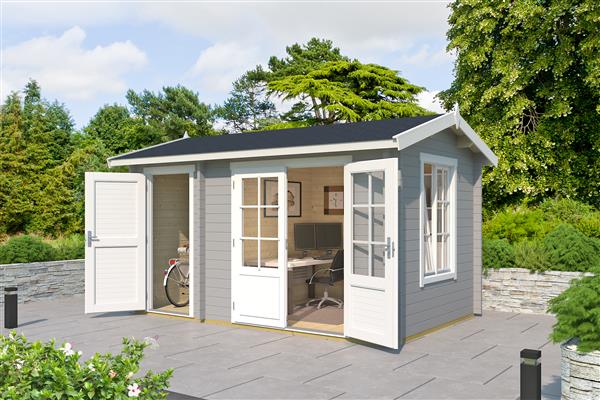 Grote foto tuinhuis blokhut wrexham 1 380x240 cm tuin en terras tuinhuisjes en blokhutten