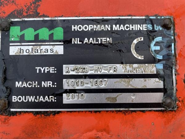 Grote foto holaris a220 rolbezem agrarisch veegmachines