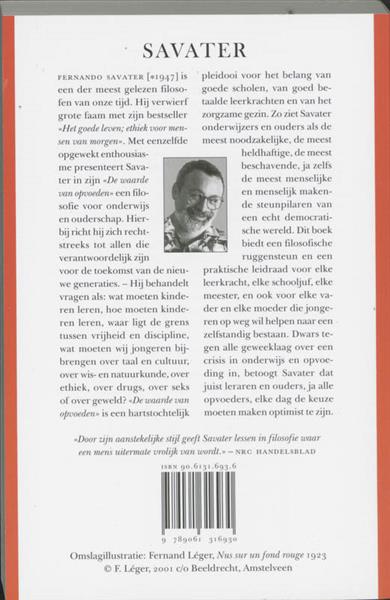 Grote foto de waarde van opvoeden boeken overige boeken
