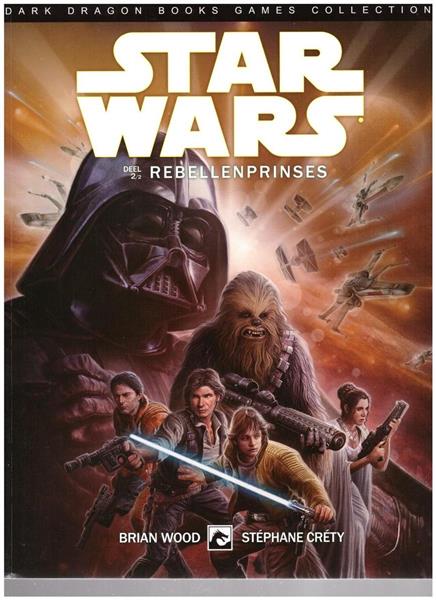 Grote foto rebellenprinses star wars 8 boeken stripboeken