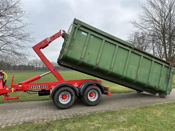 Grote foto allstar haakarm container bak met afdekking doe het zelf en verbouw containers