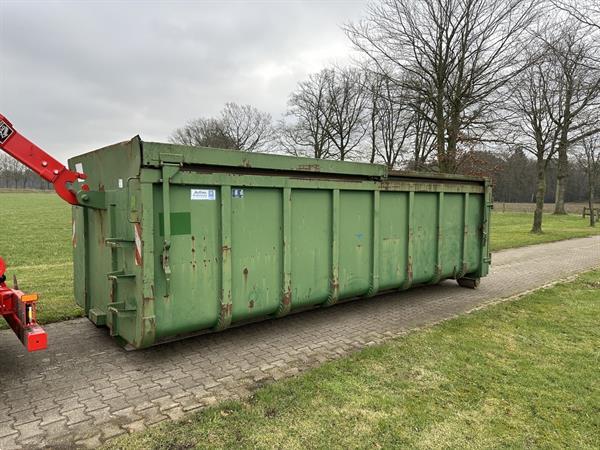 Grote foto allstar haakarm container bak met afdekking doe het zelf en verbouw containers