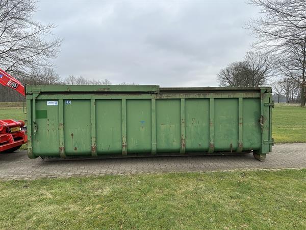Grote foto allstar haakarm container bak met afdekking doe het zelf en verbouw containers