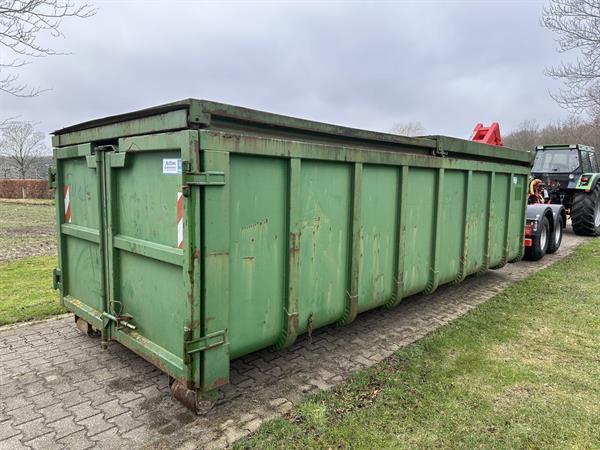Grote foto allstar haakarm container bak met afdekking doe het zelf en verbouw containers