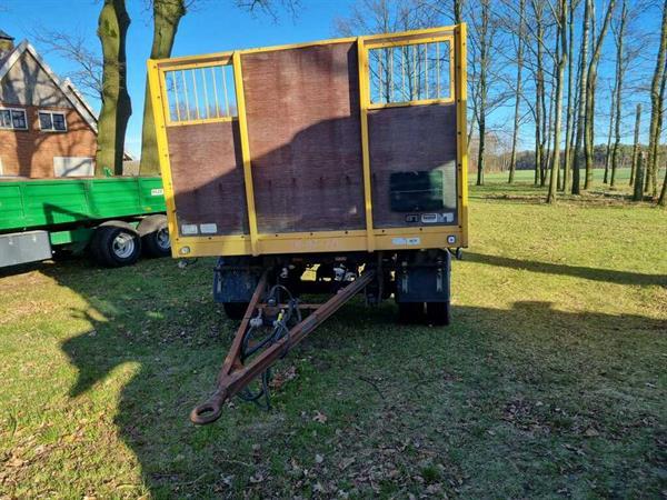 Grote foto 2 assige landbouw aanhangwagen agrarisch aanhangwagens
