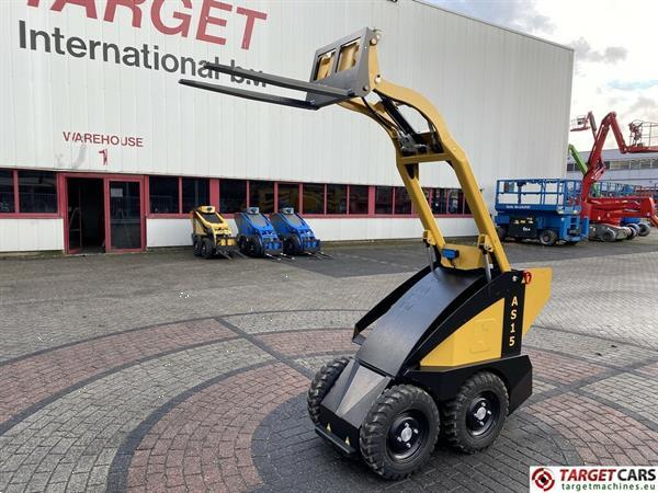 Grote foto conmeq as15 mini skid steer electric wheel loader agrarisch shovels