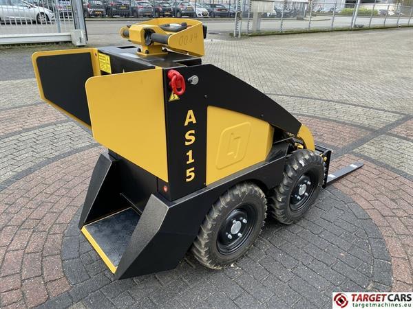 Grote foto conmeq as15 mini skid steer electric wheel loader agrarisch shovels