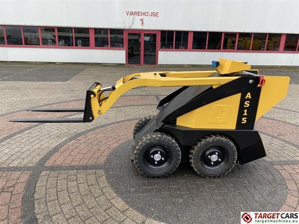 Grote foto conmeq as15 mini skid steer electric wheel loader agrarisch shovels