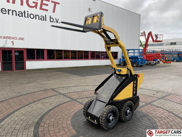 Grote foto conmeq as15 mini skid steer electric wheel loader agrarisch shovels