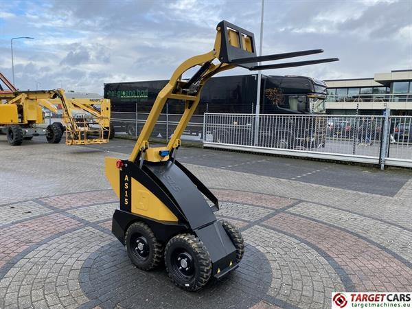 Grote foto conmeq as15 mini skid steer electric wheel loader agrarisch shovels