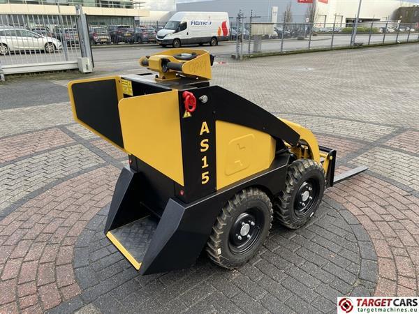 Grote foto conmeq as15 mini skid steer electric wheel loader agrarisch shovels